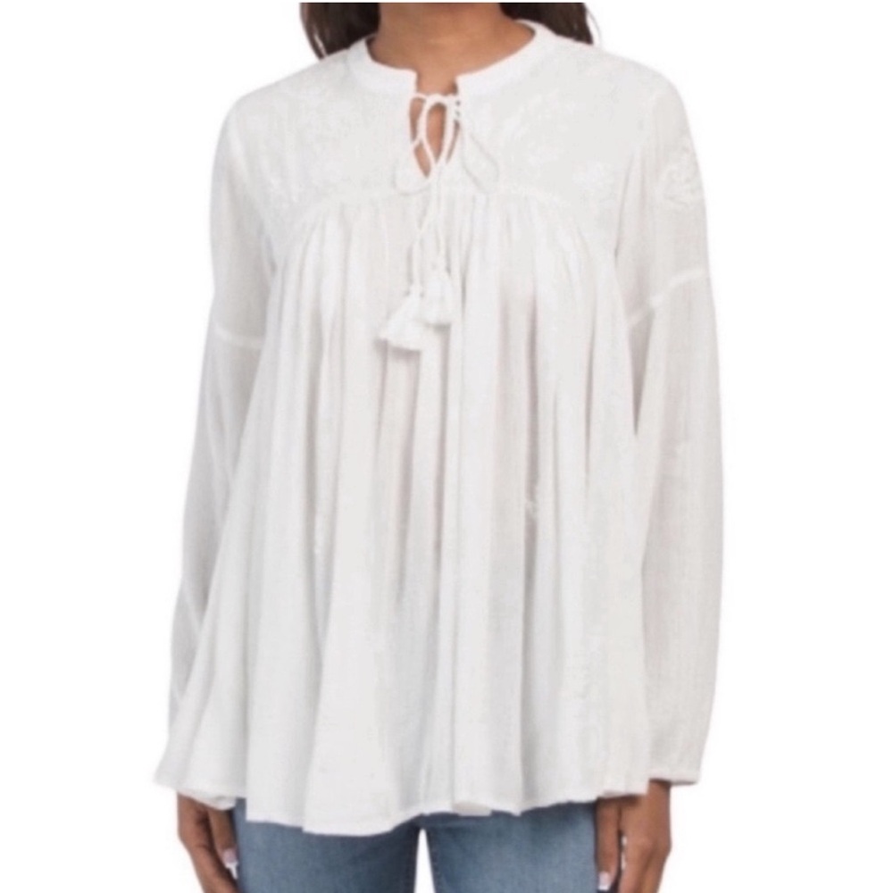 Rachel Zoe Flowy Boho Blouse